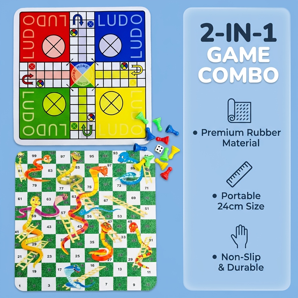 2 in 1  Ludo and Snake and Lad – Board Game Ludo recenzja i cena