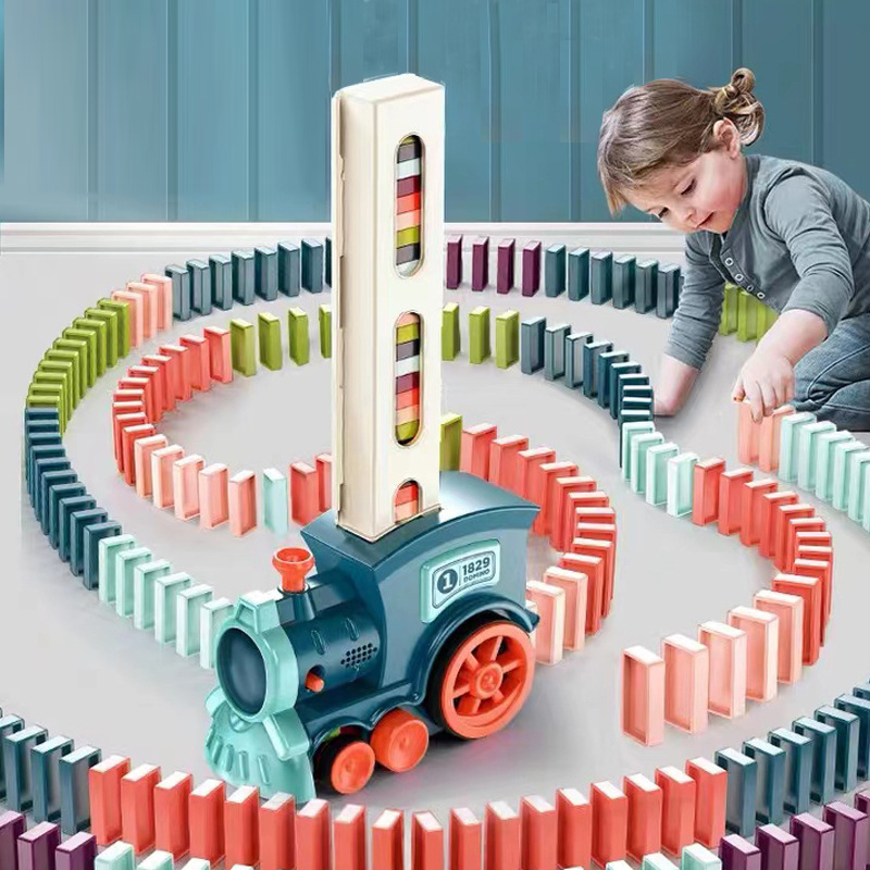 Automatic Laying Domino Train  – Board Game Monopoli recenzja i cena
