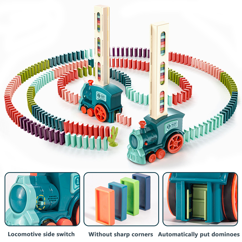 Automatic Laying Domino Train  – Board Game Monopoli recenzja i cena