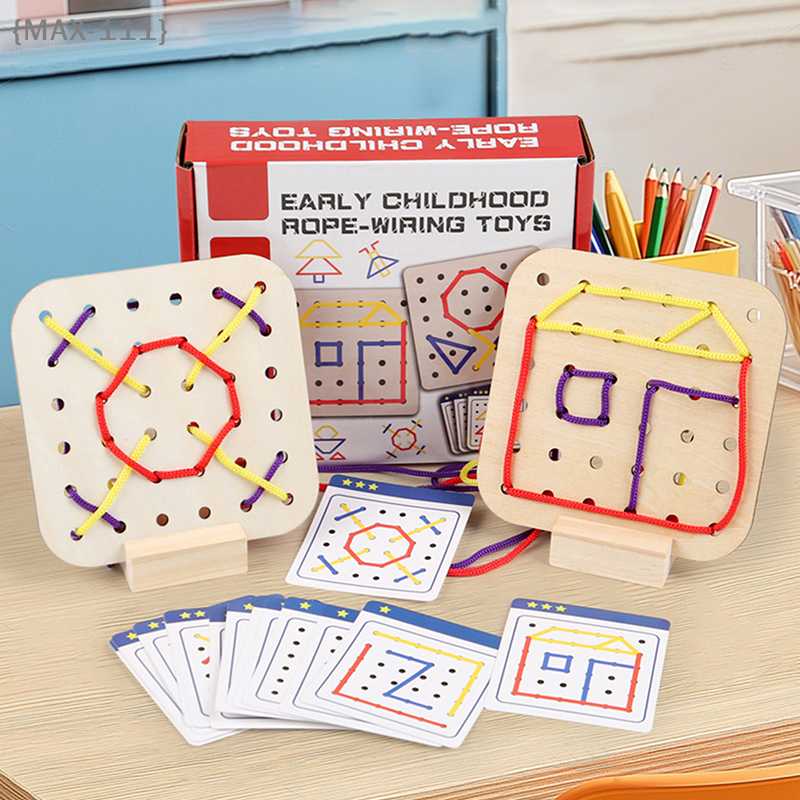 【F2-MAX111】Wooden Montessori G – Board Game With Questions recenzja i cena