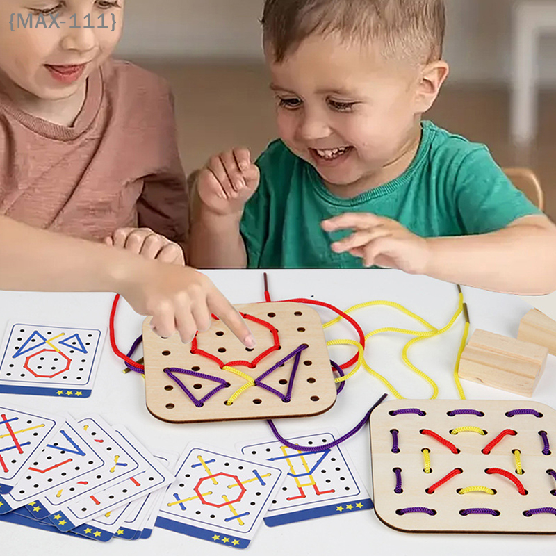 【F2-MAX111】Wooden Montessori G – Board Game With Questions recenzja i cena