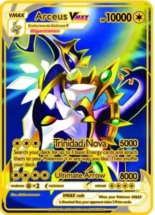 Pokemon Metal Card 10000 Point – Board Game Anime recenzja i cena