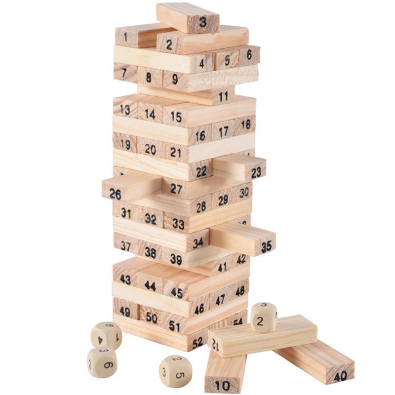 54Pcs Building Blocks Toy Funn – Board Game Monopoli recenzja i cena