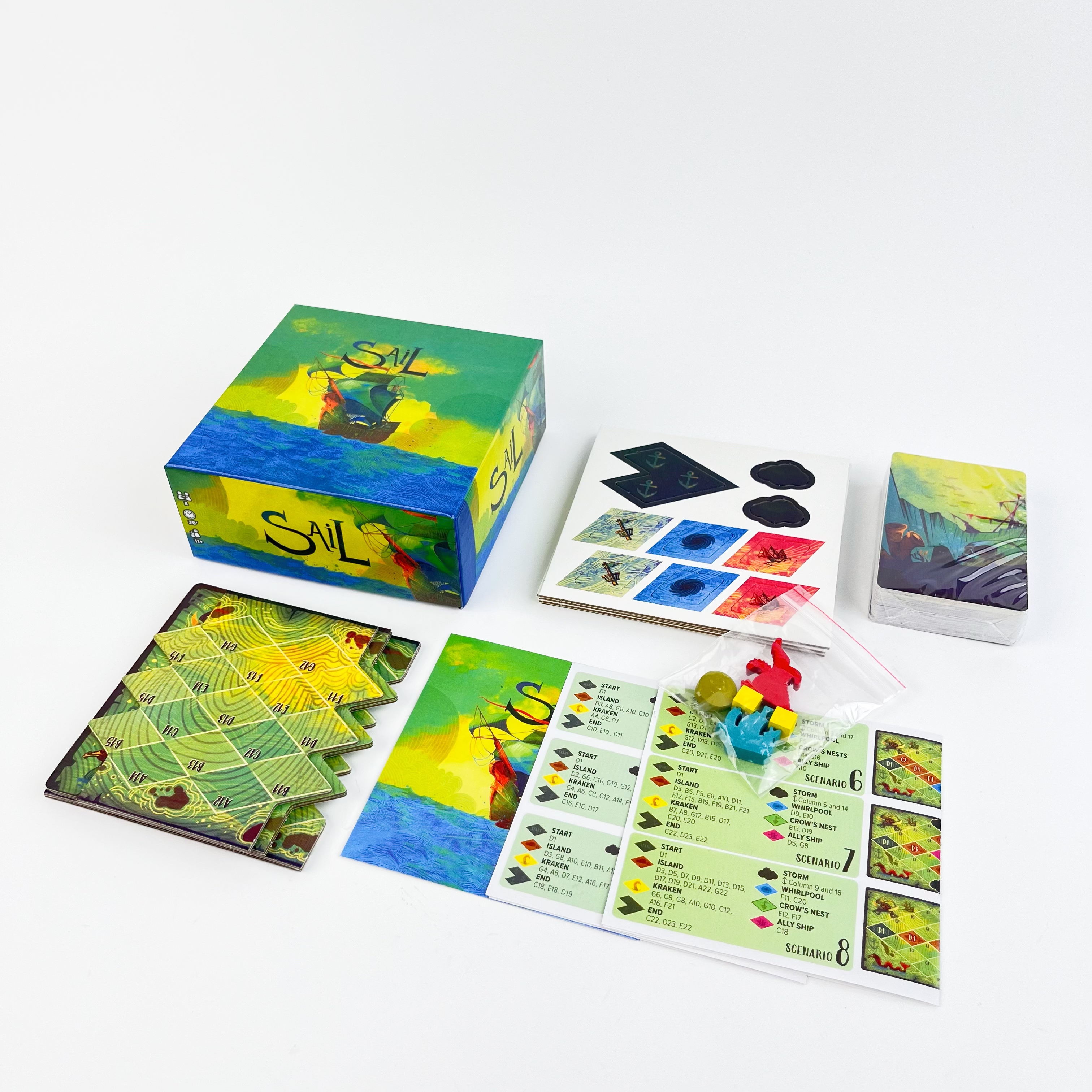 SAIL: 2-Player 20-Minute Paper – Board Game Unmatched recenzja i cena