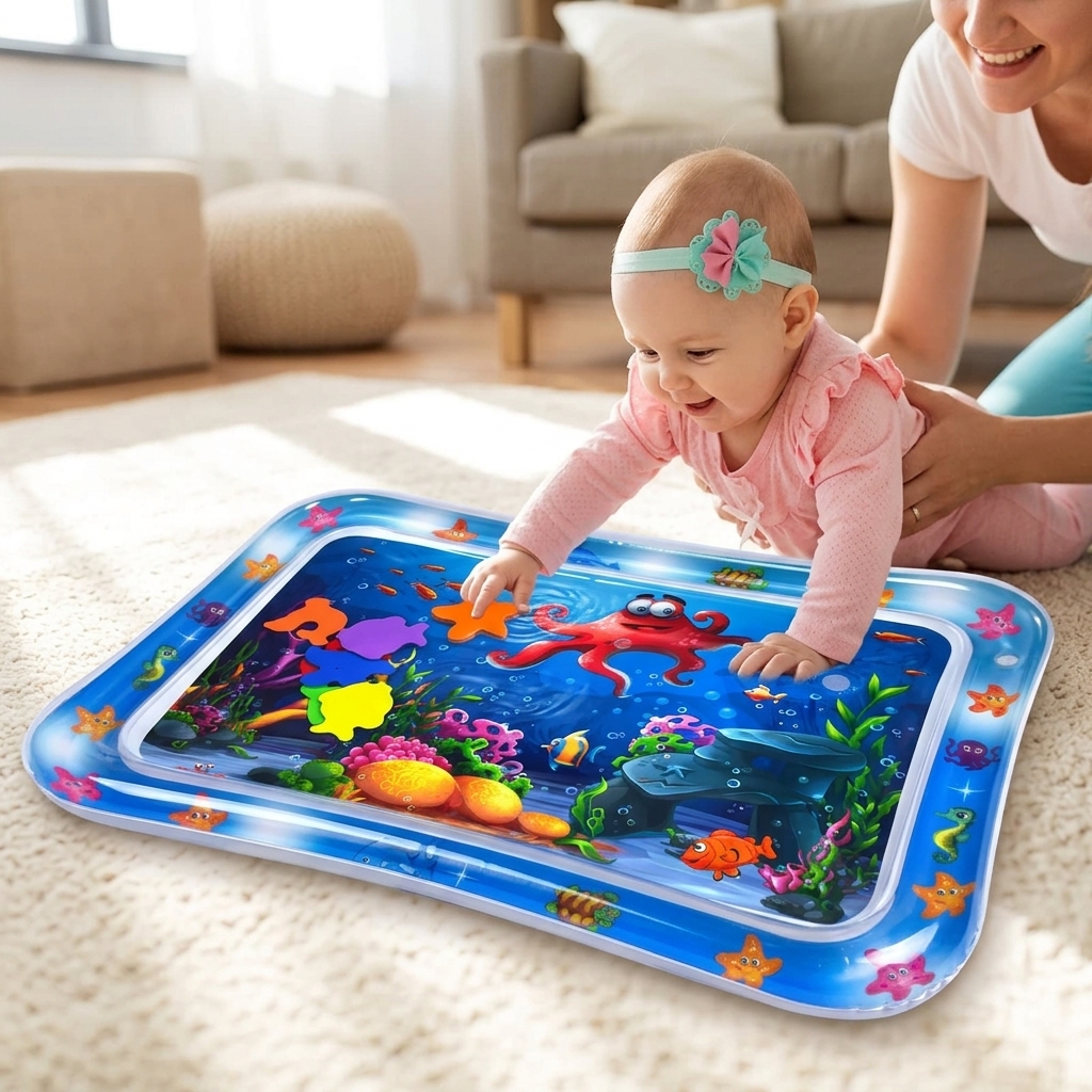Infant Tummy Time Water Play M – Play Mat Neoprene recenzja i cena