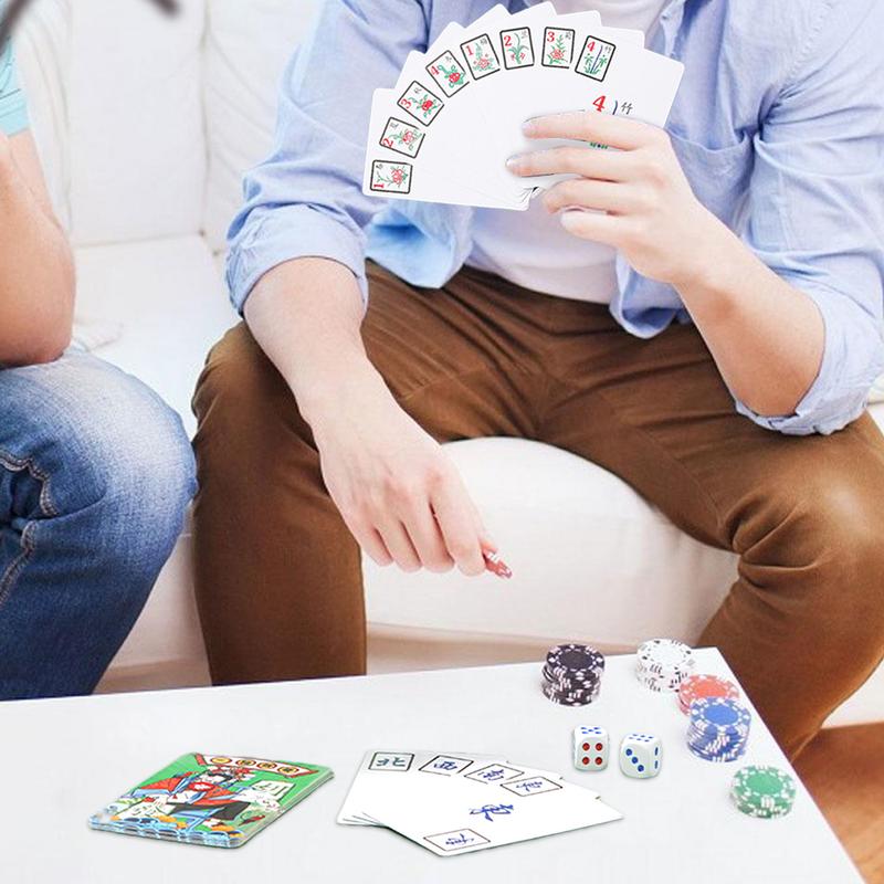 Mahjong Cards Family Game Wate – Card Game Deck recenzja i cena