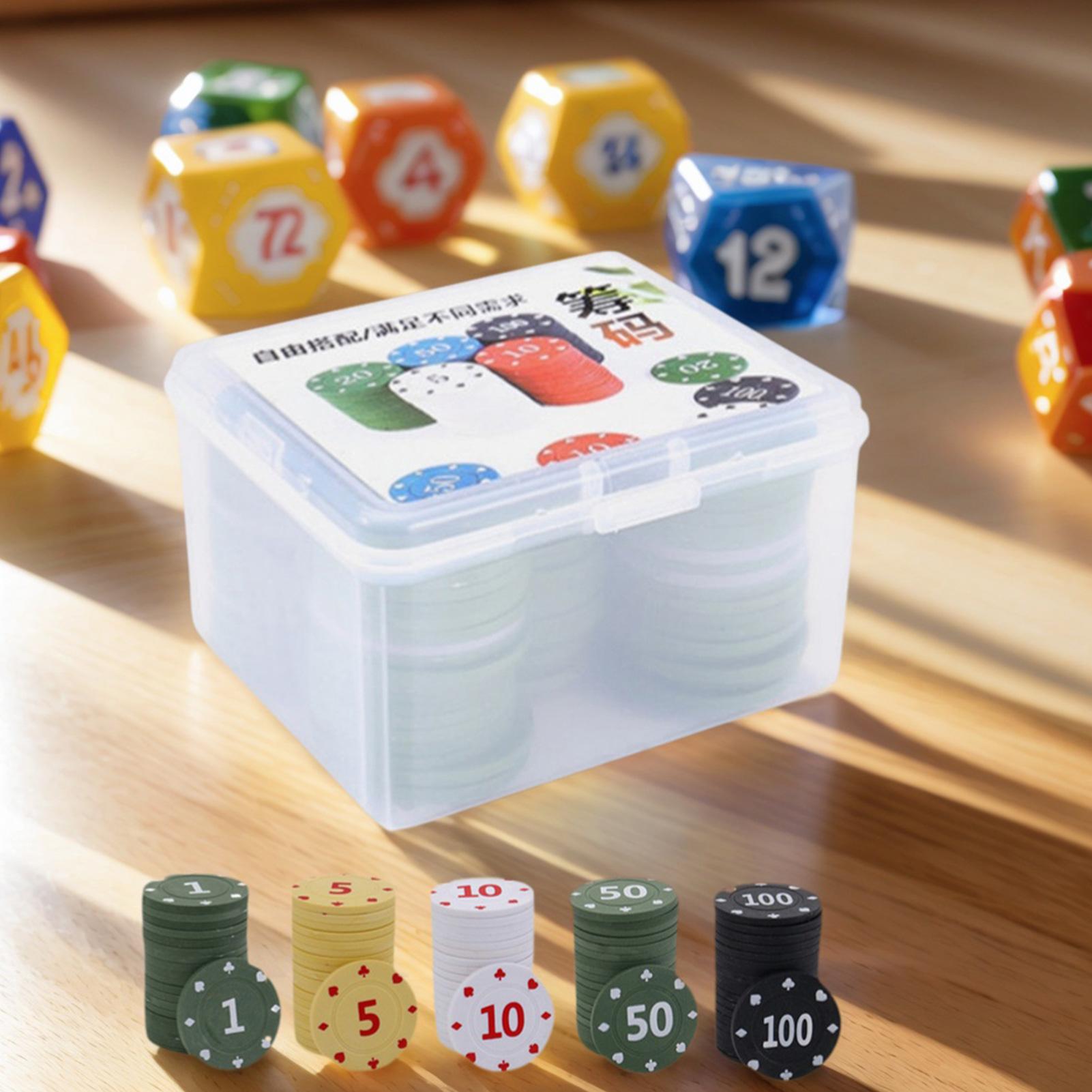 Poker Chips With Numbers 100 P – Board Game Hotel recenzja i cena