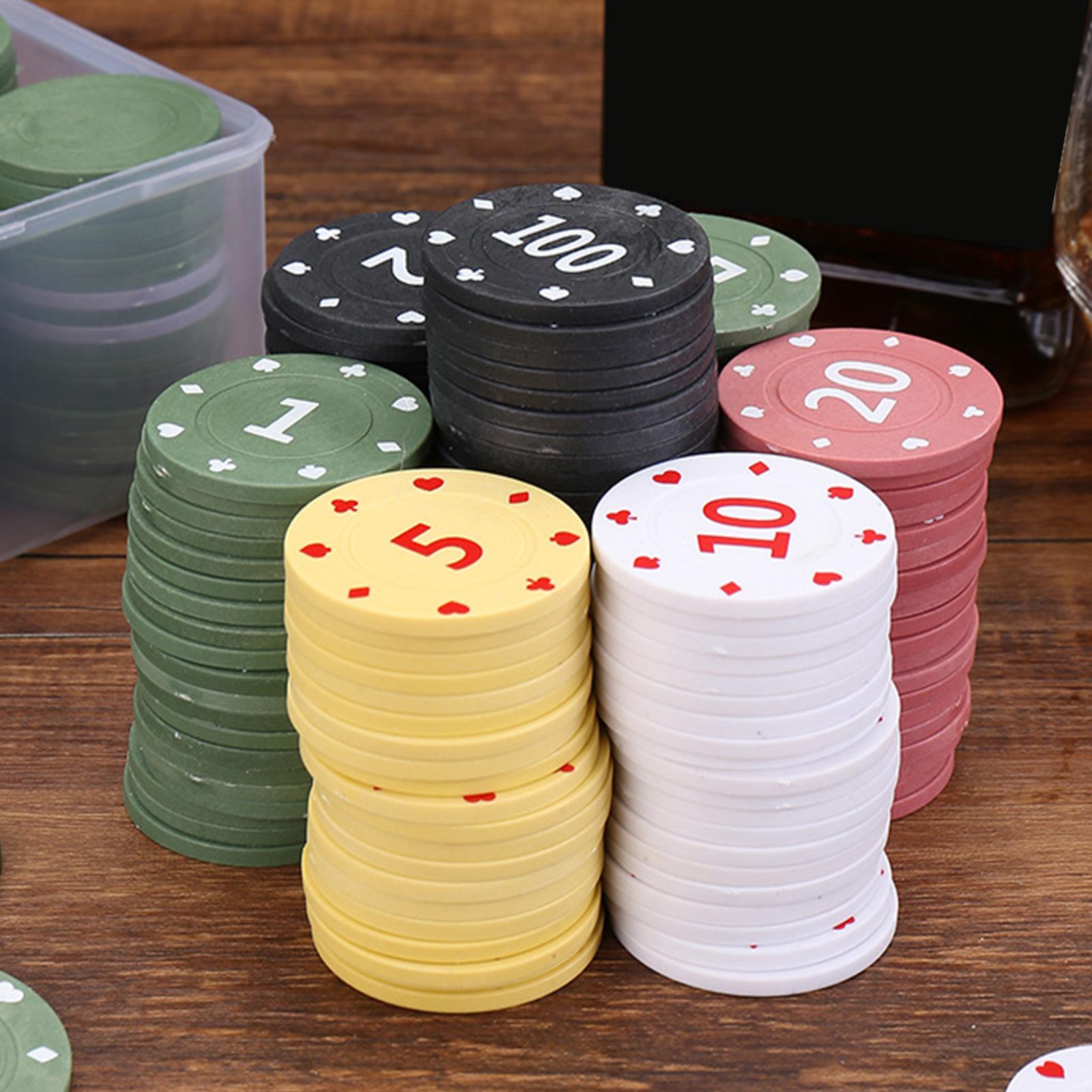 Poker Chips With Numbers 100 P – Board Game Hotel recenzja i cena