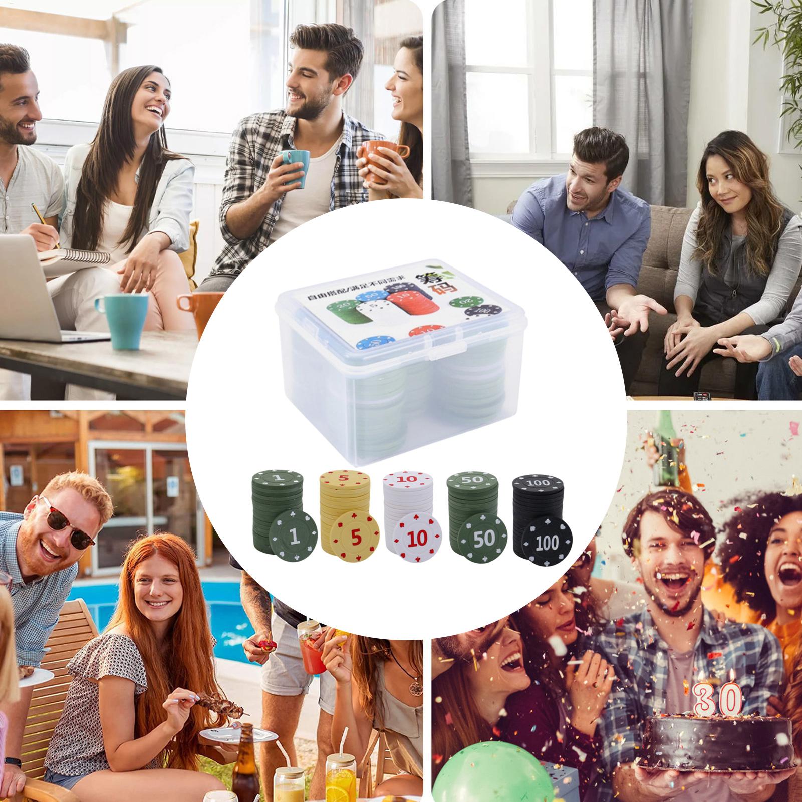 Poker Chips With Numbers 100 P – Board Game Hotel recenzja i cena