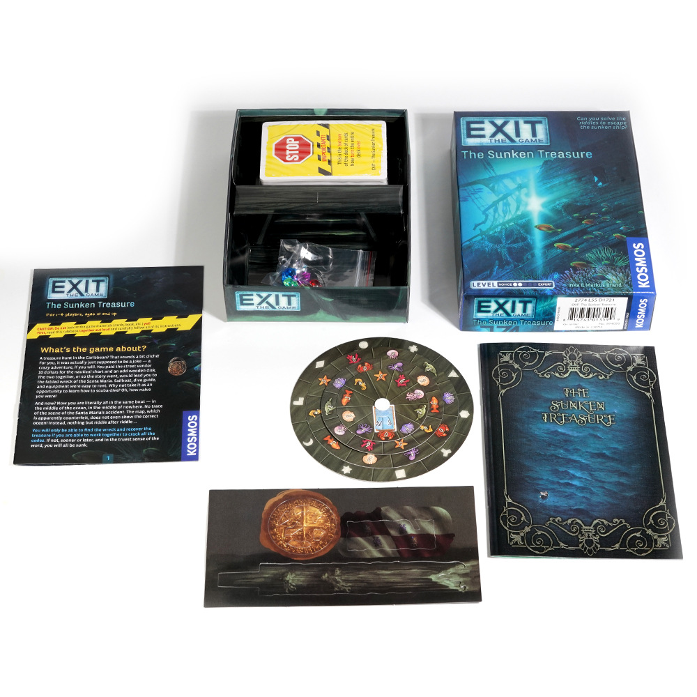 EXIT: The Sunken Treasure - Un – Board Game Hotel recenzja i cena