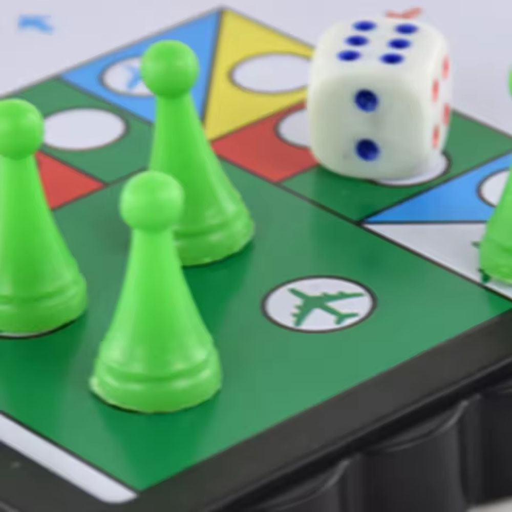 Foldable magnetic flying chess – Board Game Ludo recenzja i cena
