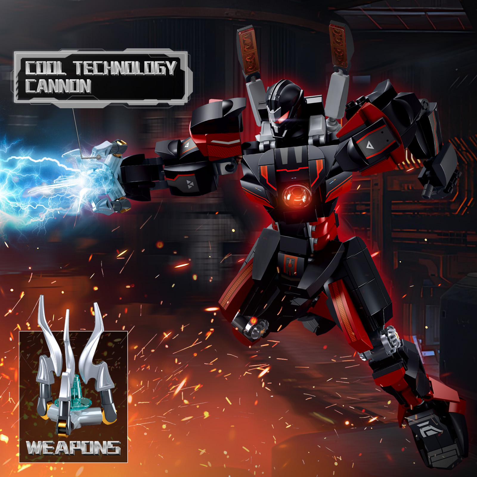 585PCS Dark Wanderer Mecha Bui – Board Game Unmatched recenzja i cena