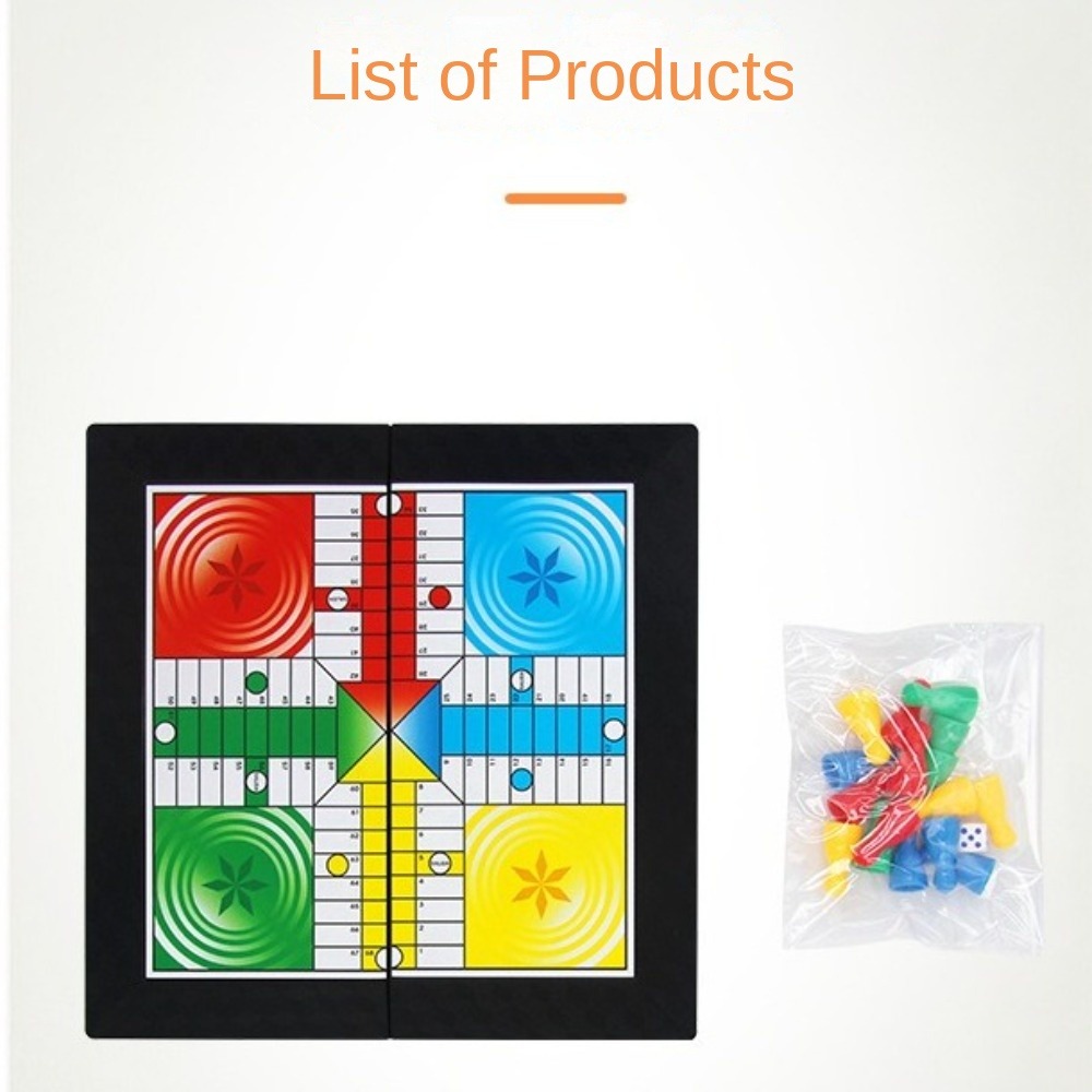 Classic Foldable Ludo Game Set – Board Game Ludo recenzja i cena