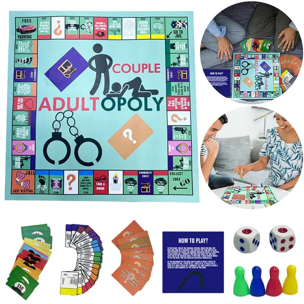 Adultopoly Board Game Couple A – Board Game Unmatched recenzja i cena