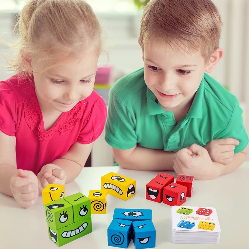 1Pcs Expressions Matching Puzz – Board Game With Questions recenzja i cena
