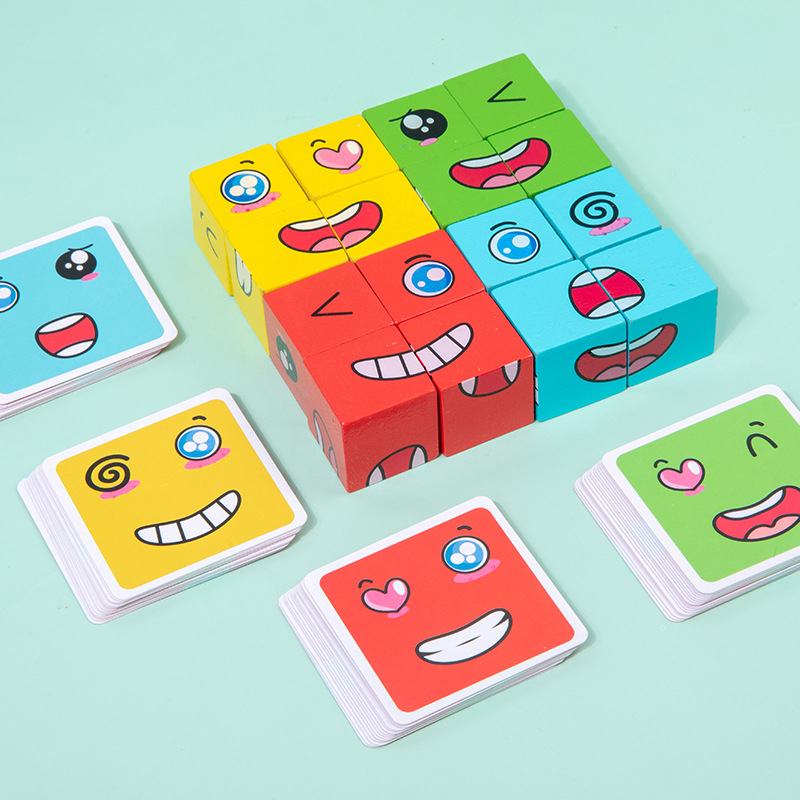 1Pcs Expressions Matching Puzz – Board Game With Questions recenzja i cena