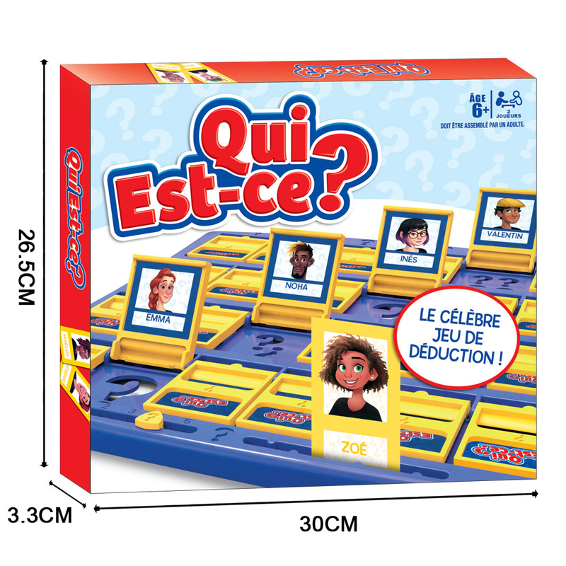 French Game Guess Who I Am Boa – Board Game Who Is It recenzja i cena