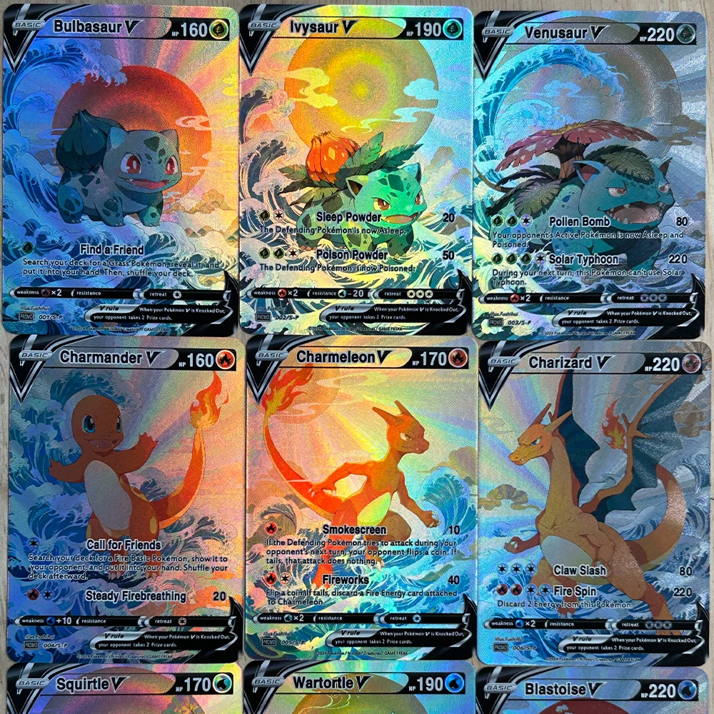 9Pcs/set DIY Anime PTCG Collec – Board Game Diy recenzja i cena