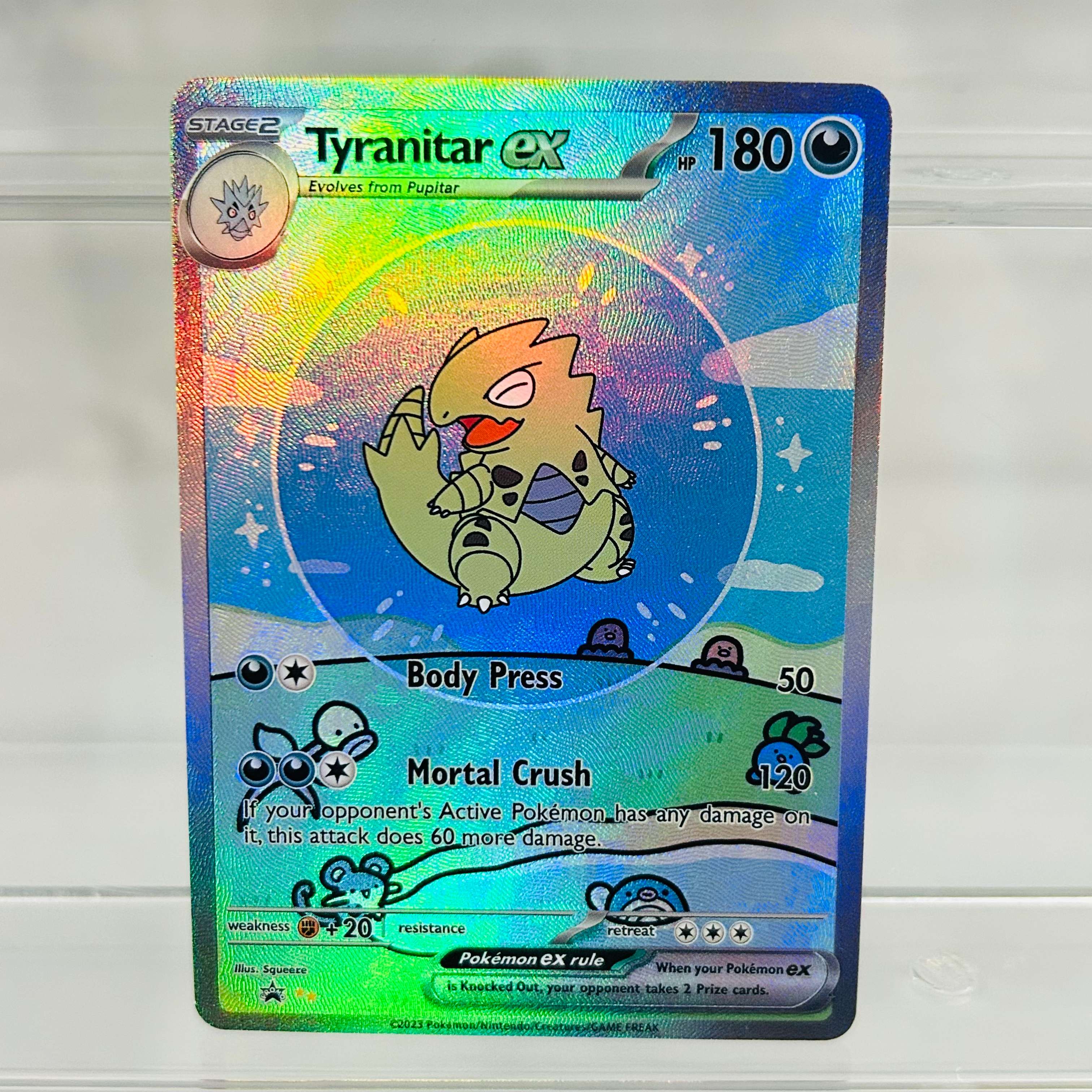Pokemon Tyranitar ex English C – Board Game Anime recenzja i cena