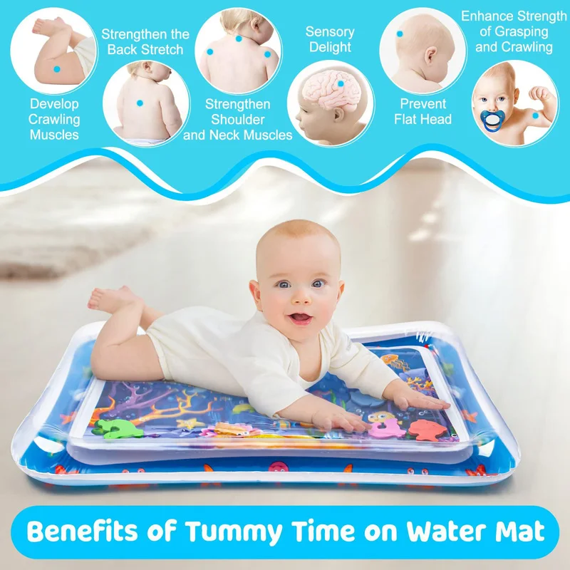 Baby Water Play Mat Inflatable – Play Mat Neoprene recenzja i cena