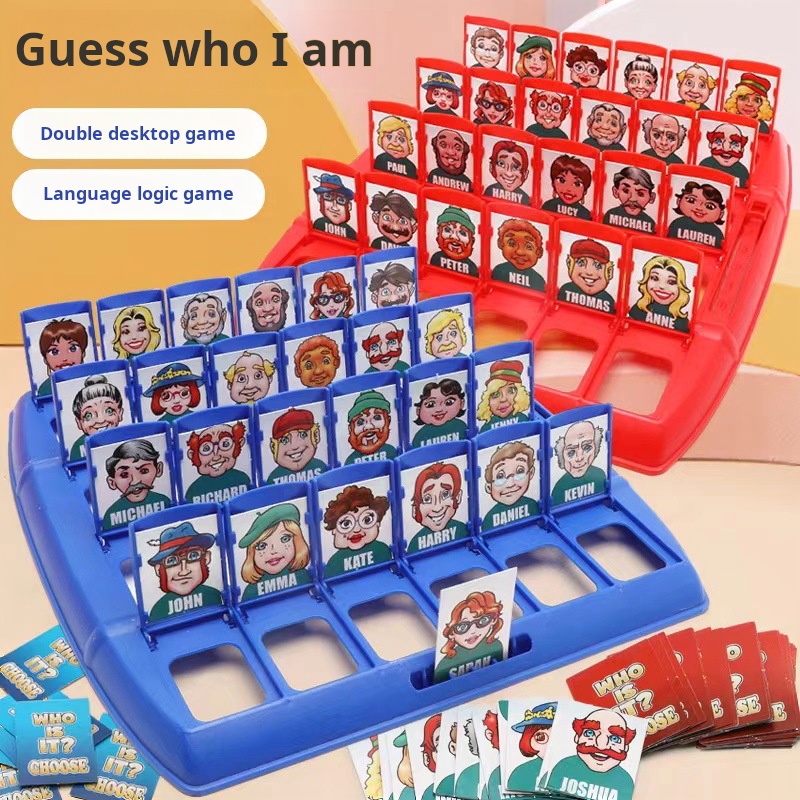 Guess Who Board Game  Classic  – Board Game Who Is It recenzja i cena