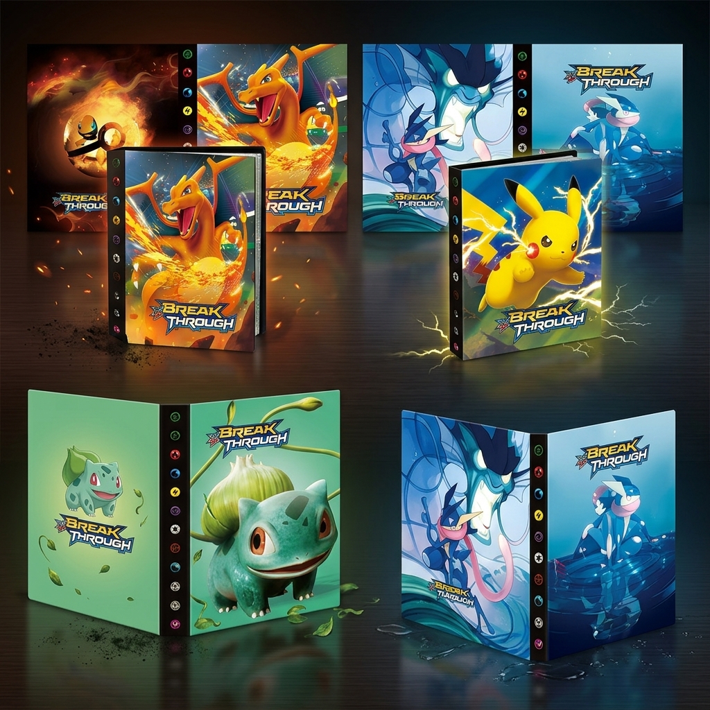 Bandai Pokemon 4 Grid Card Alb – Board Game Zoo recenzja i cena
