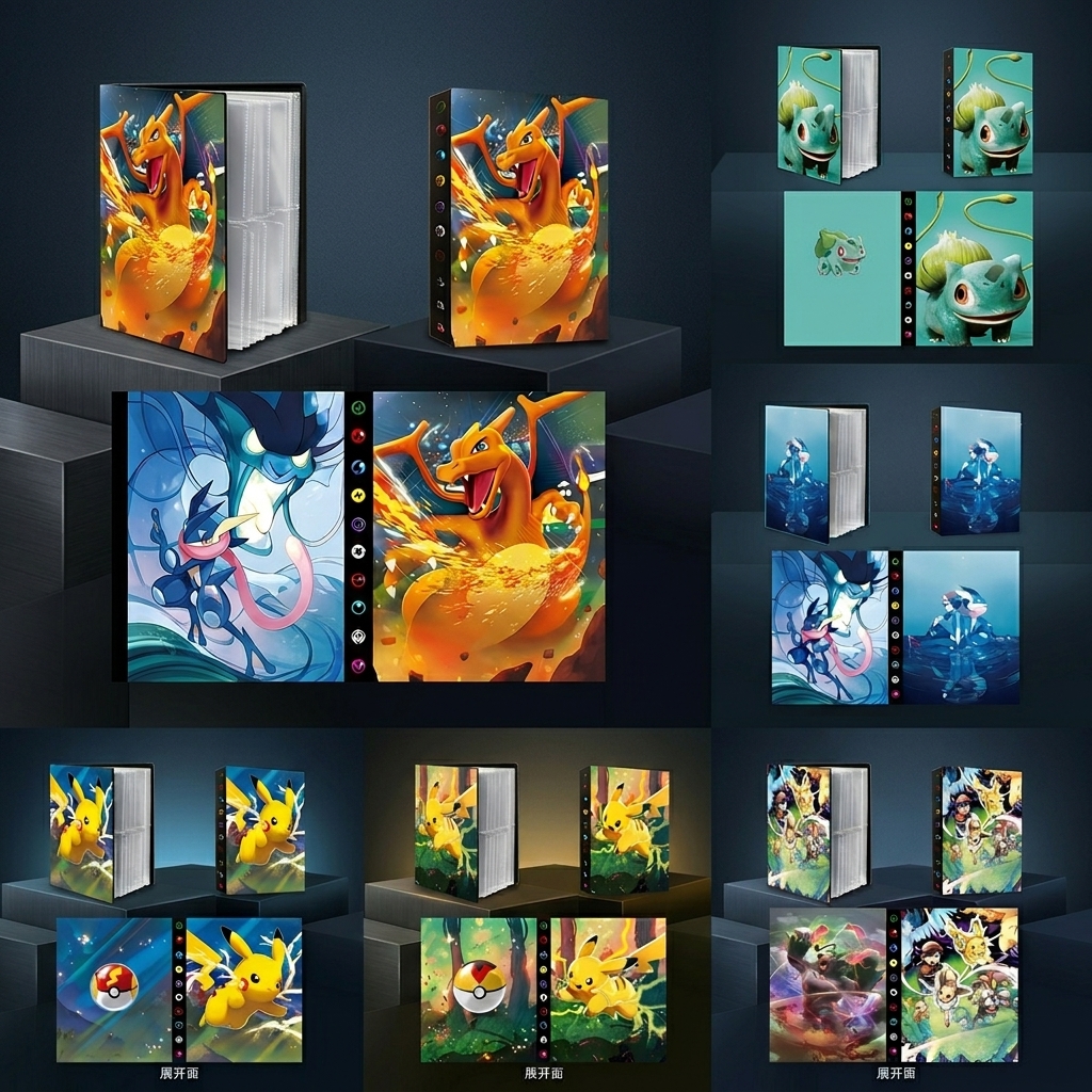Bandai Pokemon 4 Grid Card Alb – Board Game Zoo recenzja i cena