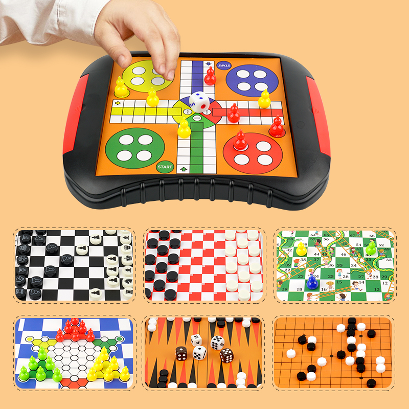 3-in-1/5-in-1/7-in-1 board gam – Board Game Ludo recenzja i cena