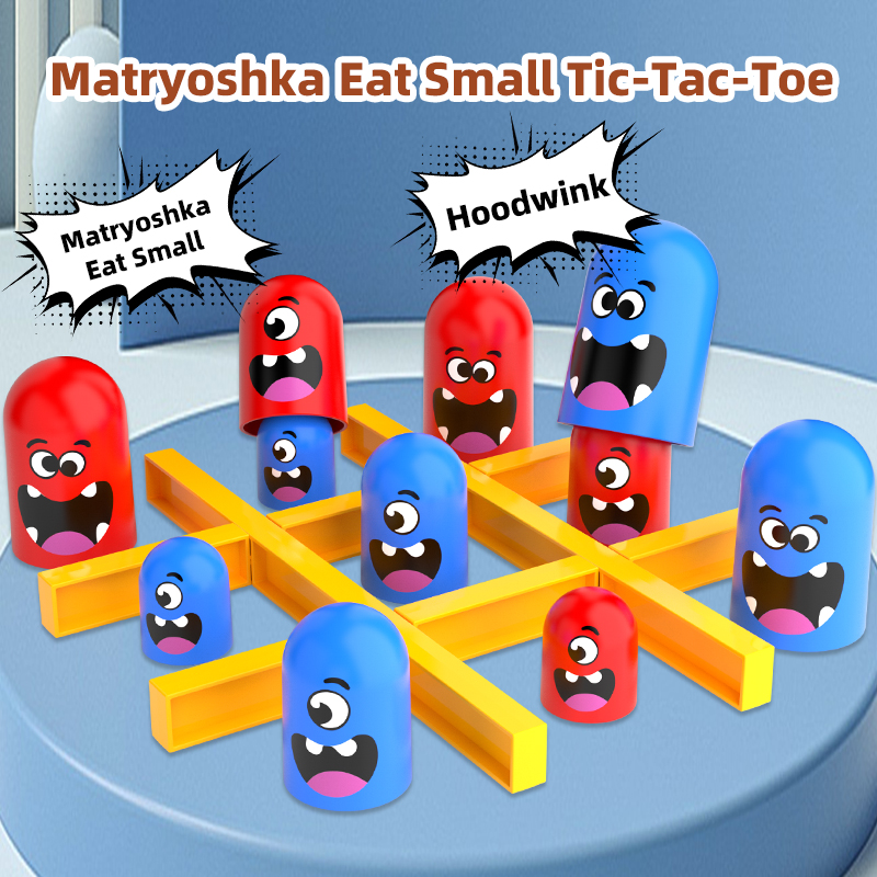 Tic-Tac-Toe Eat-and-Be-Sized S – Board Game With Questions recenzja i cena