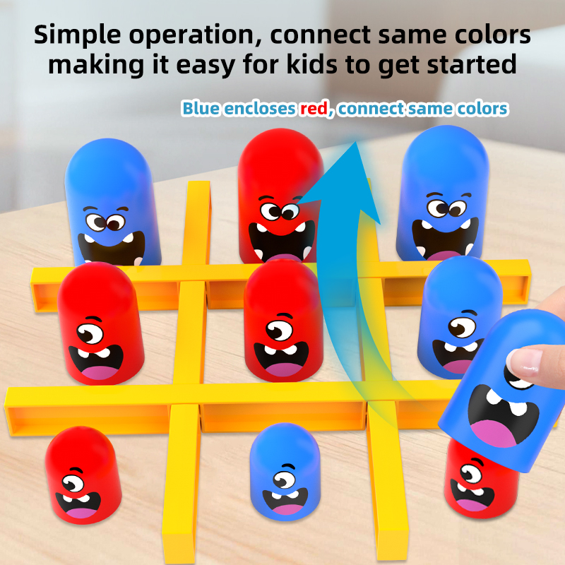 Tic-Tac-Toe Eat-and-Be-Sized S – Board Game With Questions recenzja i cena