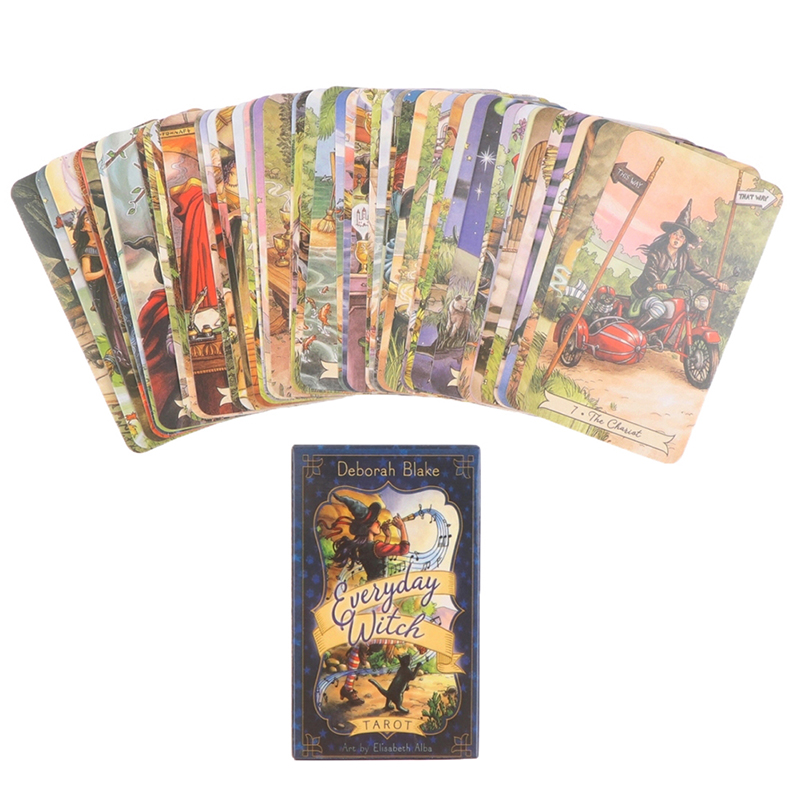 78Pcs/box Everyday Witch Tarot – Board Game Quantum recenzja i cena