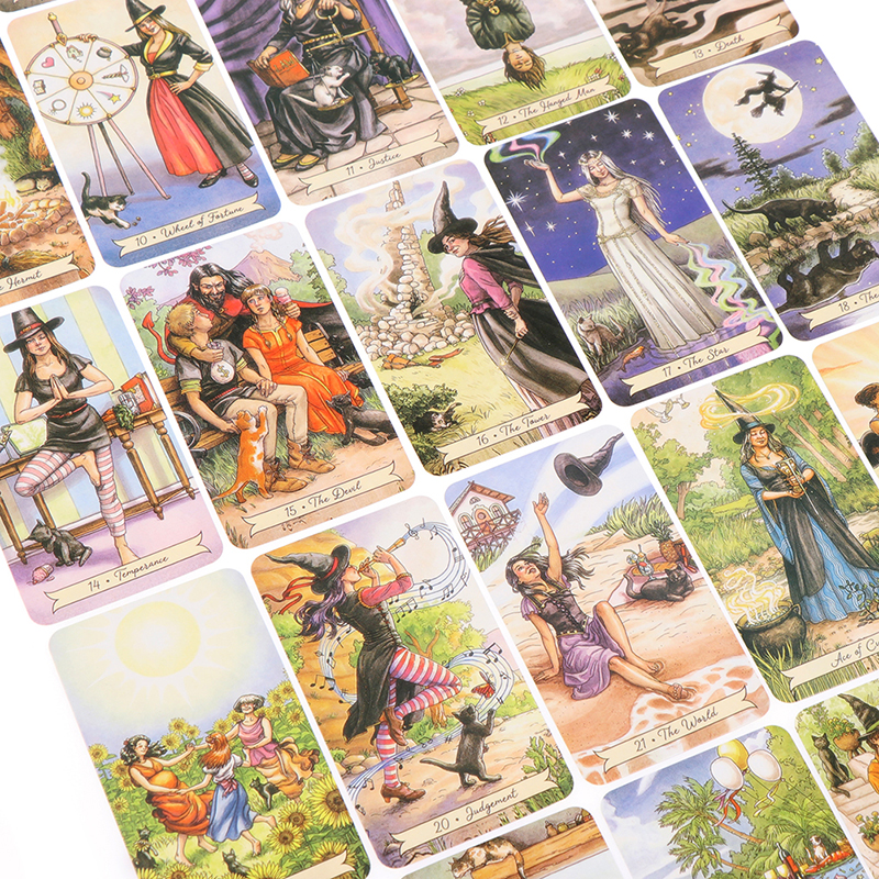 78Pcs/box Everyday Witch Tarot – Board Game Quantum recenzja i cena
