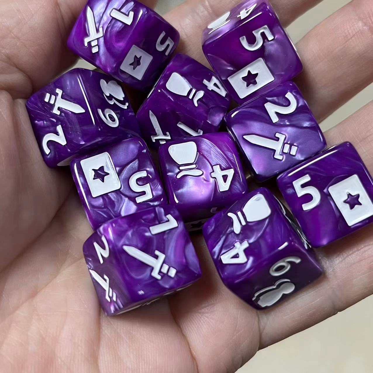 10 Pcs Set of New 16mm 6 Sided – Board Game Ludo recenzja i cena