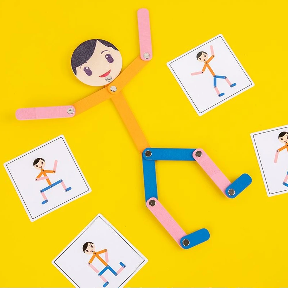 Sport Wooden Man Material DIY  – Board Game With Questions recenzja i cena