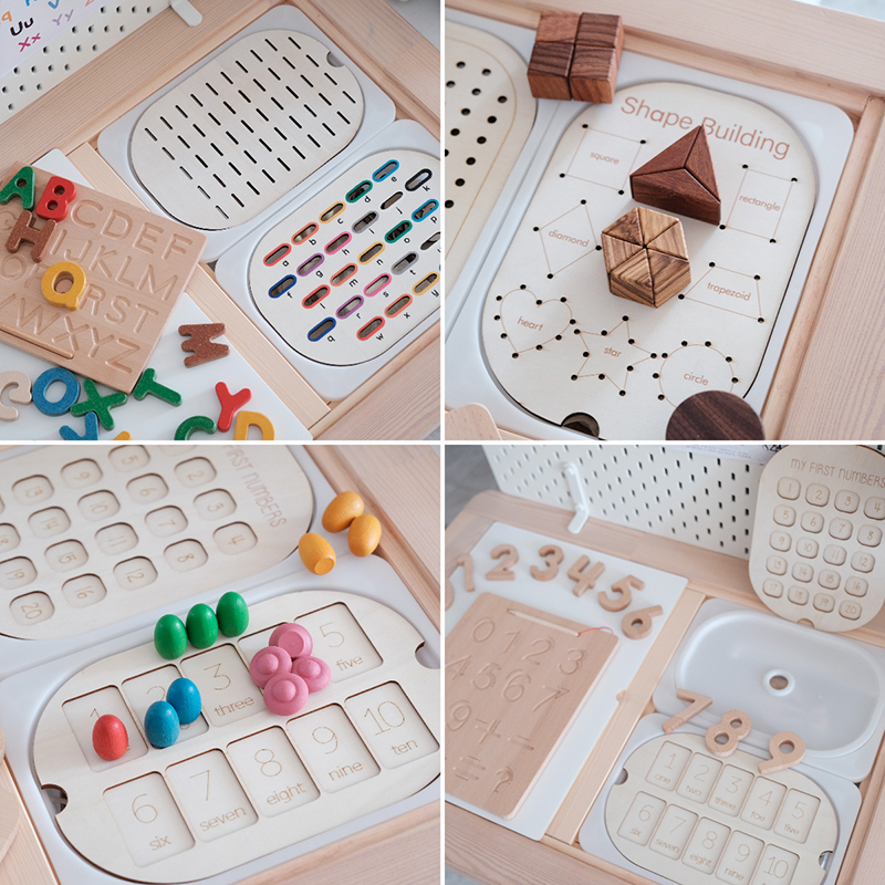 Children Montessori Games Fine – Board Game With Questions recenzja i cena