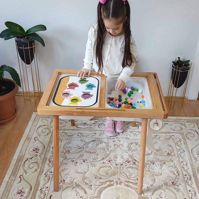 Children Montessori Games Fine – Board Game With Questions recenzja i cena