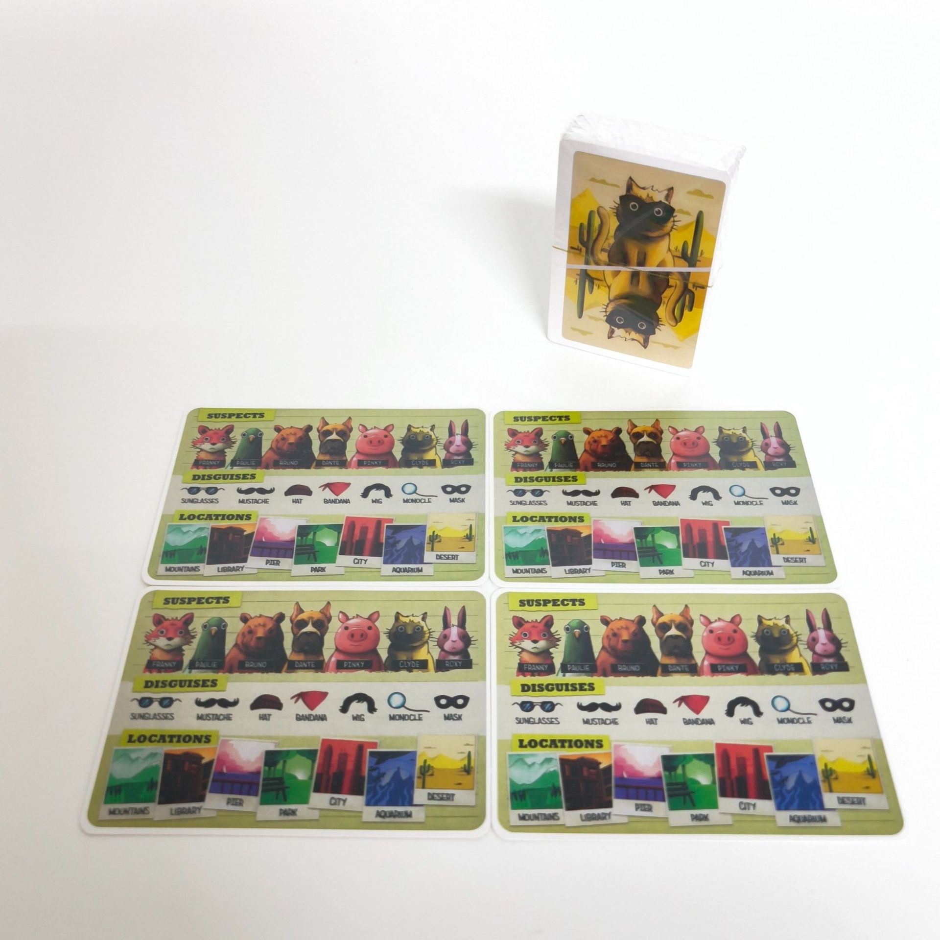 DEDUCKTO Guess who I am? board – Board Game Who Is It recenzja i cena