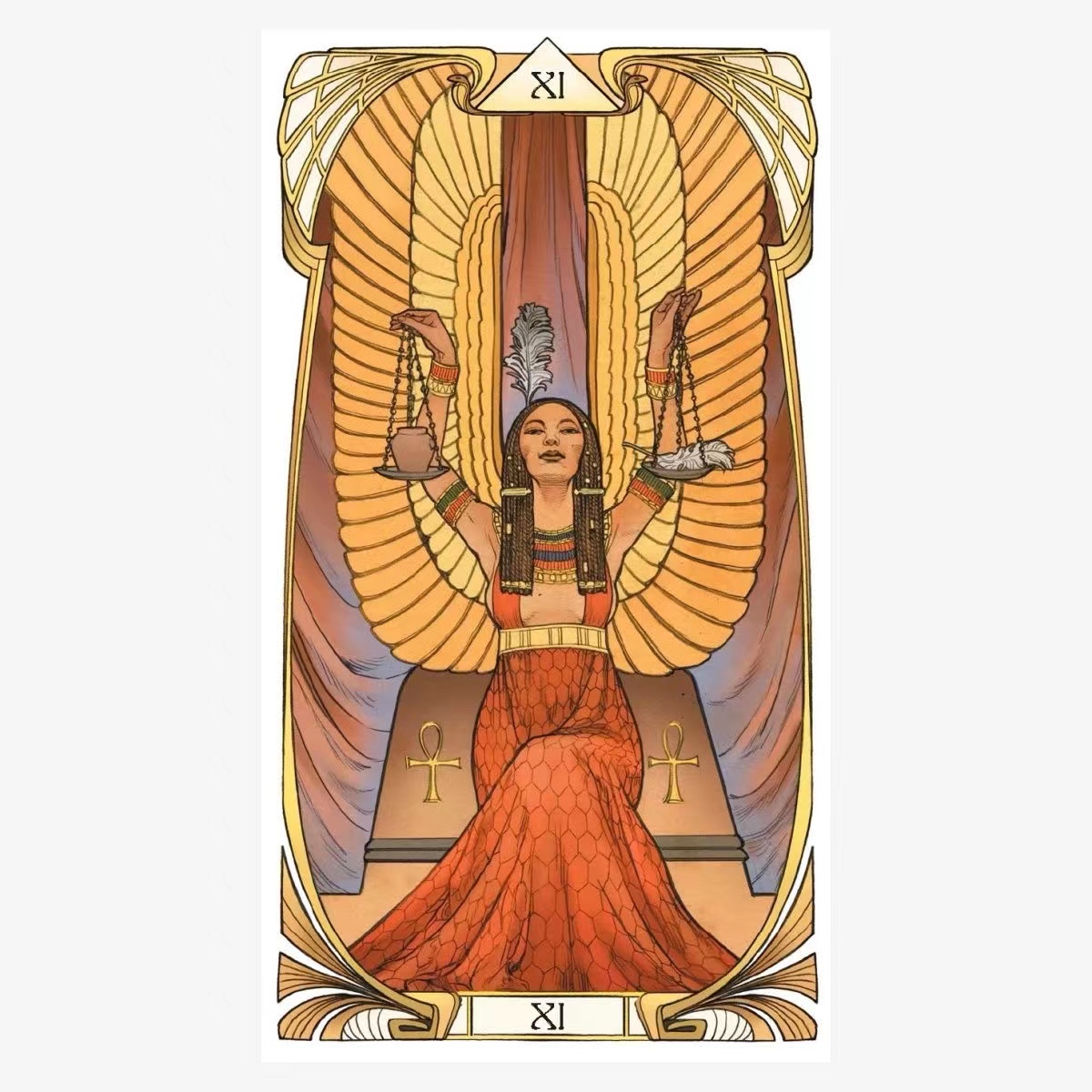 Egyptian Art Nouveau Tarot car – Board Game Quantum recenzja i cena