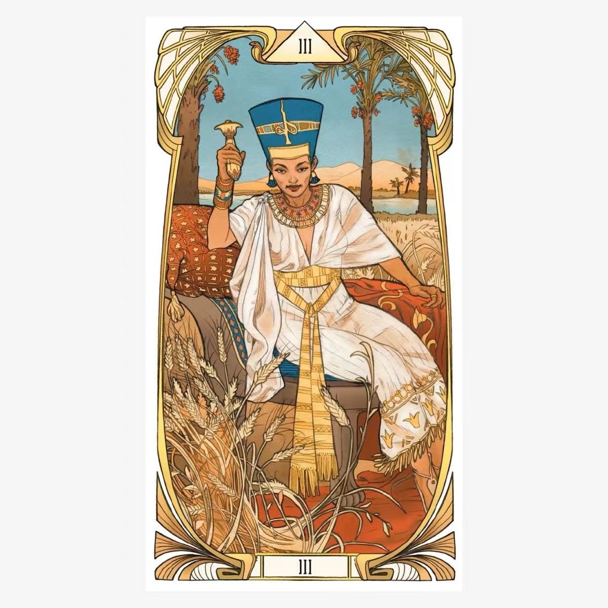 Egyptian Art Nouveau Tarot car – Board Game Quantum recenzja i cena