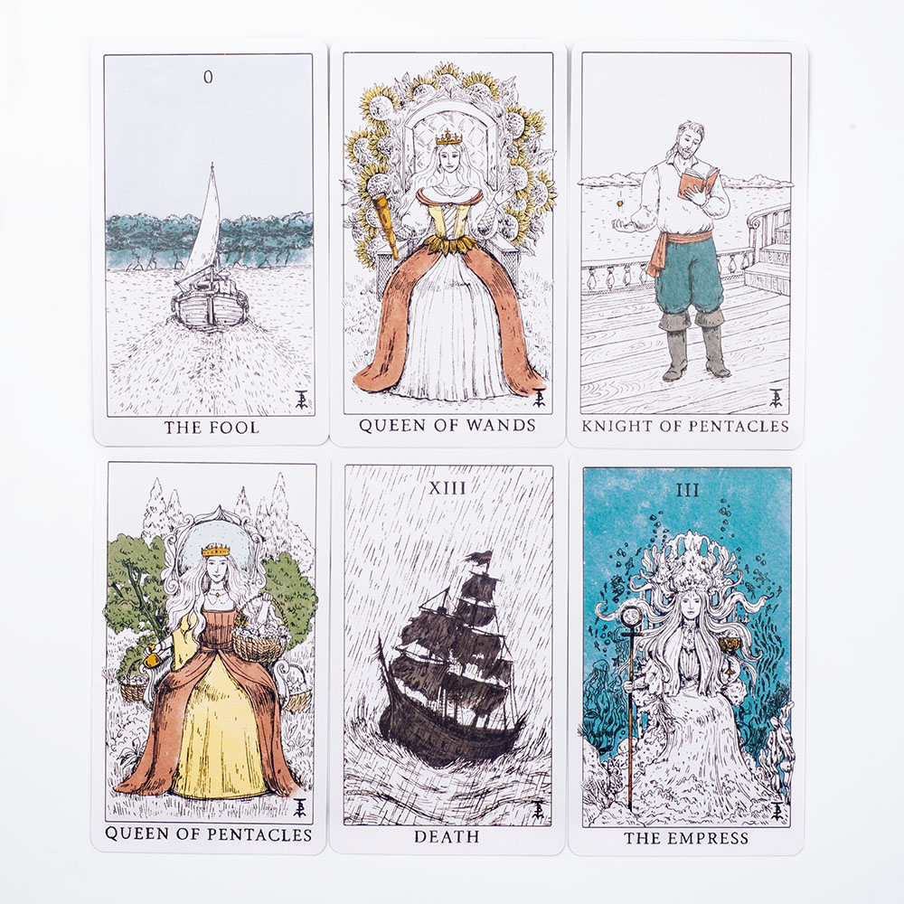 Ocean Themed Tempest Tarot  De – Board Game Quantum recenzja i cena